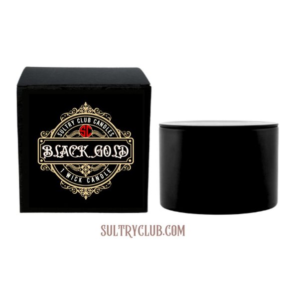 Black Gold Soy Candle - Picture 8 of 10